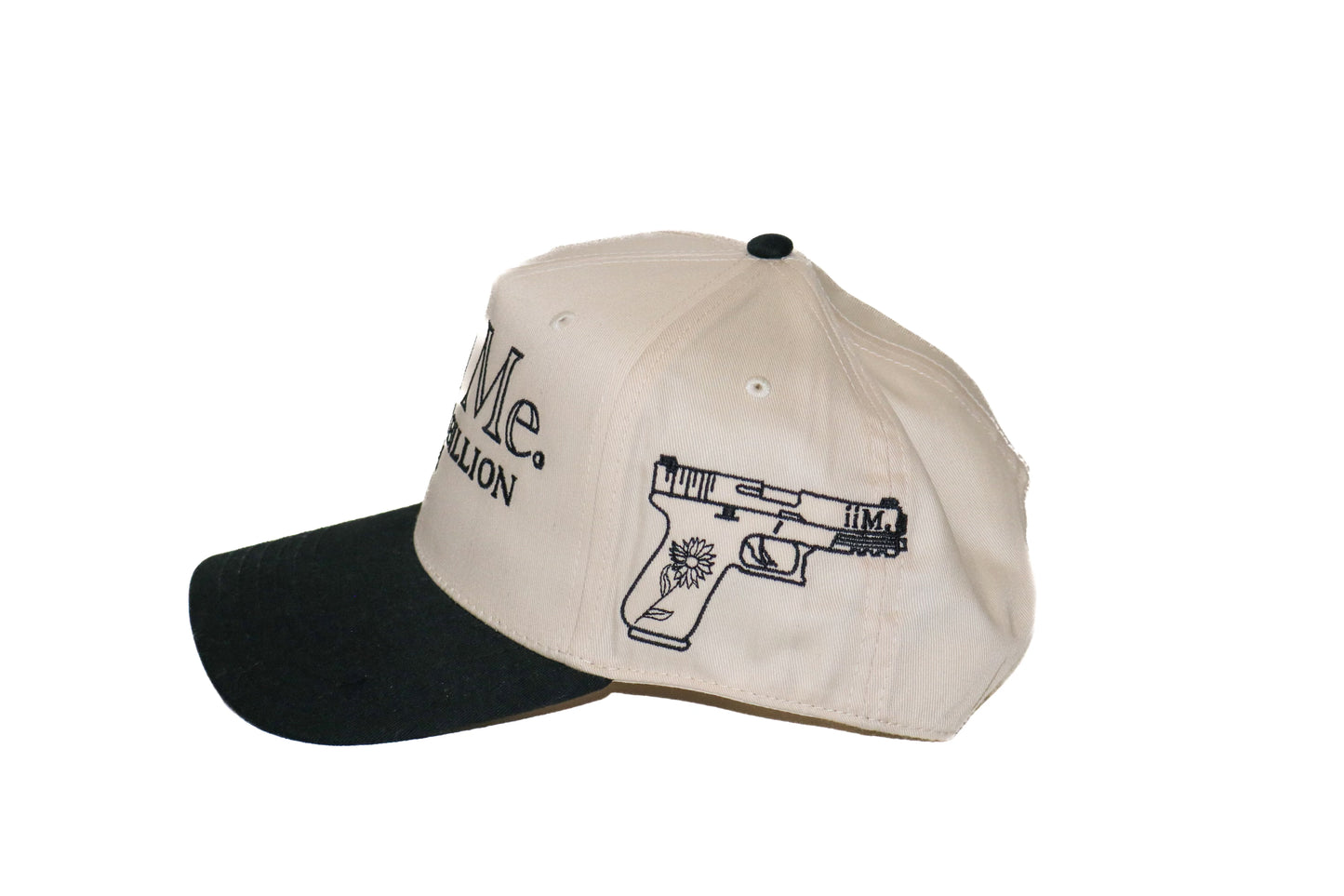 iiM. Gun & Flower Baseball Cap (Sun Tan)