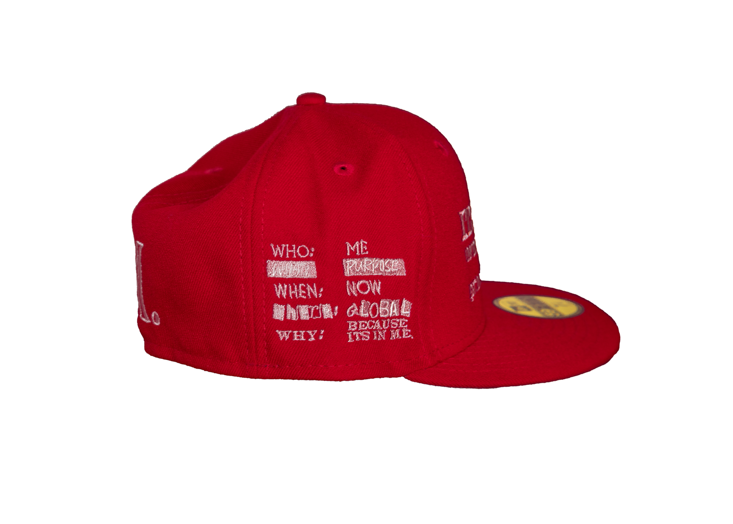 iiM. New Era Fitted (V-Day Love) Red